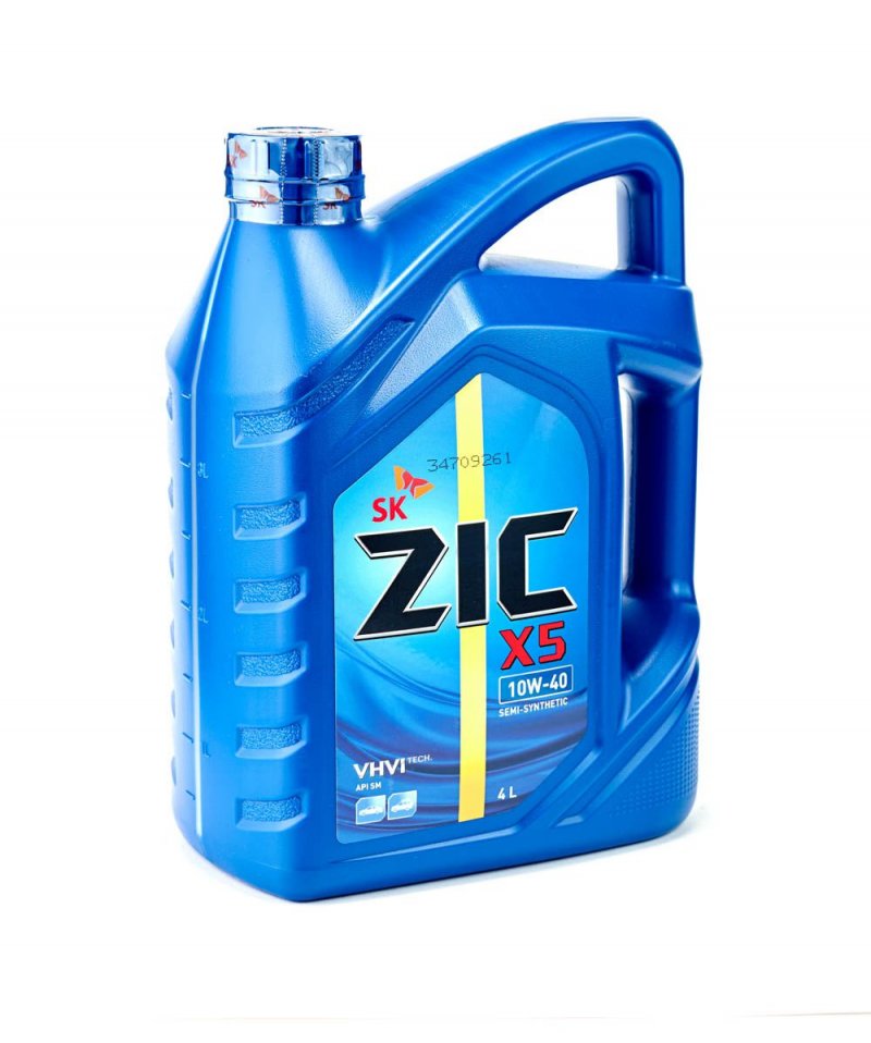 Моторное масло zic x7 10w 40
