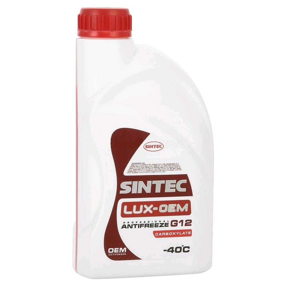Sintec-ANTIFREEZE-LUX-красный-G12-1-кг