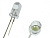Лампа диод F3 1 диод выводной WHITE 3,5V 0.06W 5lm YADA 901957