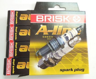 Свечи BRISK A-Line15  LR17YCY  ГАЗ двигатель 406 инжектор 